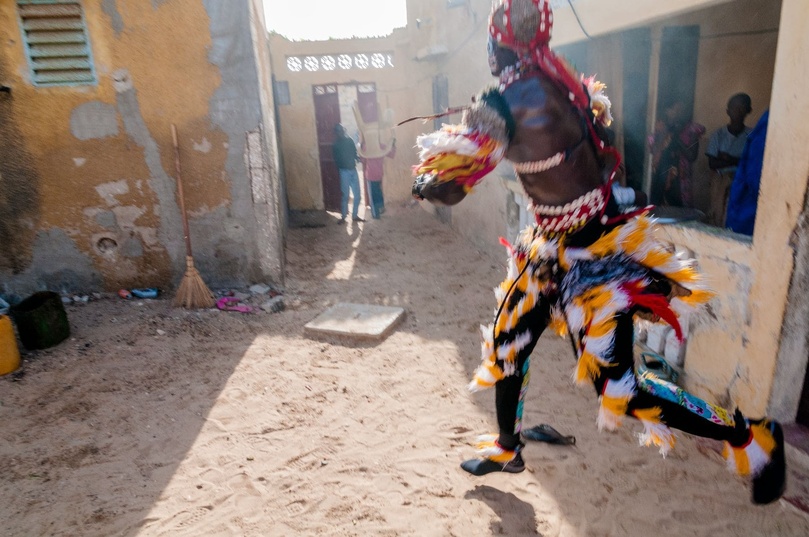 Dagana – Le “simb” vire au drame, le faux-lion se brise le cou et meurt