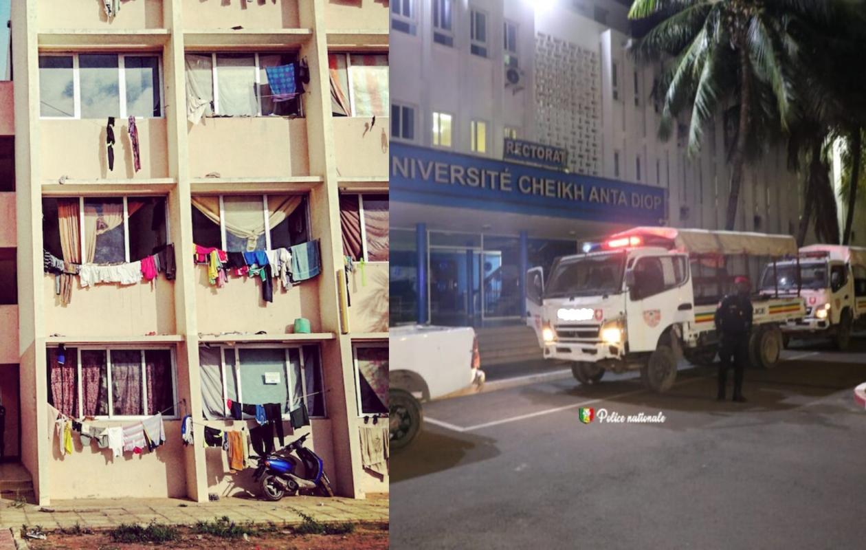 UCAD : pris en train de caresser le sexe et les fesses de son camarade endormi, un étudiant saute du 2e étage