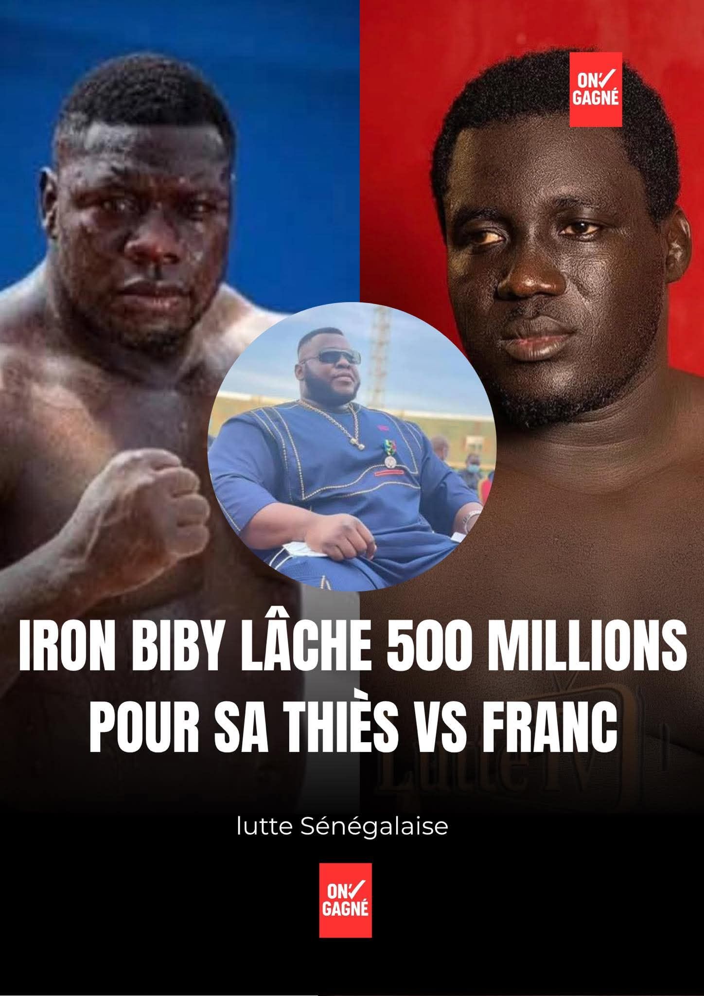 Iron Baby sur Sa Thiès vs Franc: un choc à 500 millions de francs CFA