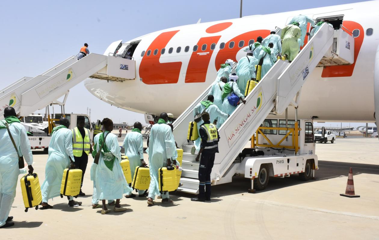 Hadj 2026 – 400 pèlerins ont quitté Dakar ce vendredi sur les 12.860 répartis en 25 vols