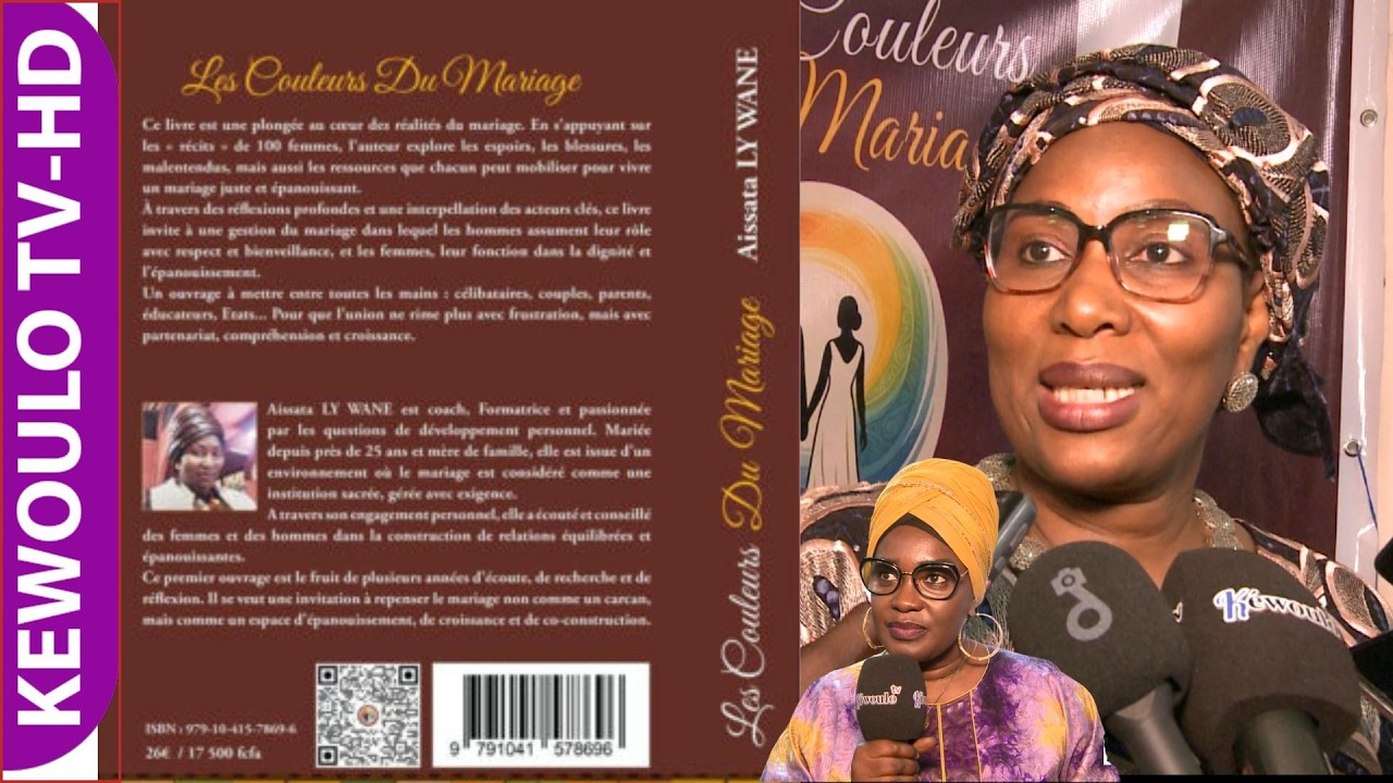 Aïssatou Ly Wane, auteur de « les couleurs du mariage »: « Il faut revisiter le mariage tel que prescrit par Dieu »