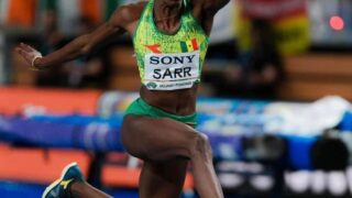 Ligue de Diamant : Saly Sarr bat son record personnel et monte sur le podium à Doha