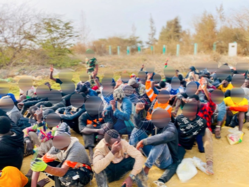 Émigration irrégulière : 250 candidats interceptés dans une pirogue au large de l’île de Bassoul