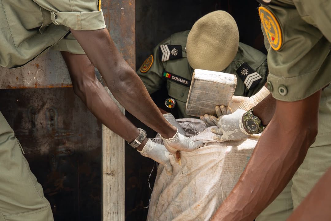Lutte contre le trafic international de drogues : 970,6 kg de cocaïne interceptés par la Brigade mobile des Douanes de Koumpentoum