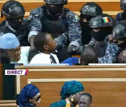 Urgent : Abdoul Mbow expulsé de l&rsquo;hémicycle de l&rsquo;Assemblée nationale par le GIGN.