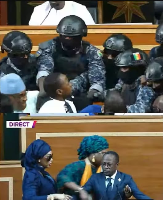 Urgent : Abdoul Mbow expulsé de l&rsquo;hémicycle de l&rsquo;Assemblée nationale par le GIGN.