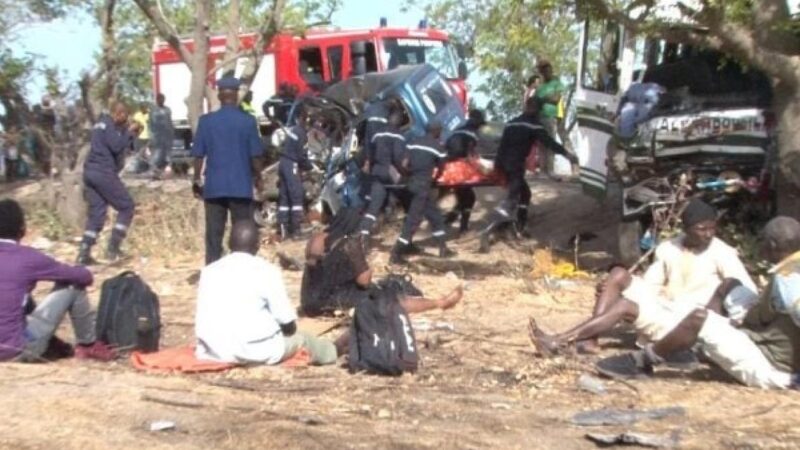 Magal de touba : Un accident fait trois morts et quinze blessés graves à Mbacké