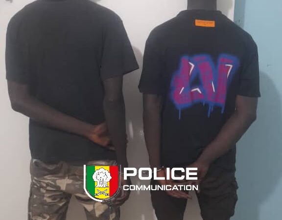 Dakar : deux agresseurs interpellés en flagrant délit de «vol avec violence» par le Commissariat du Point E
