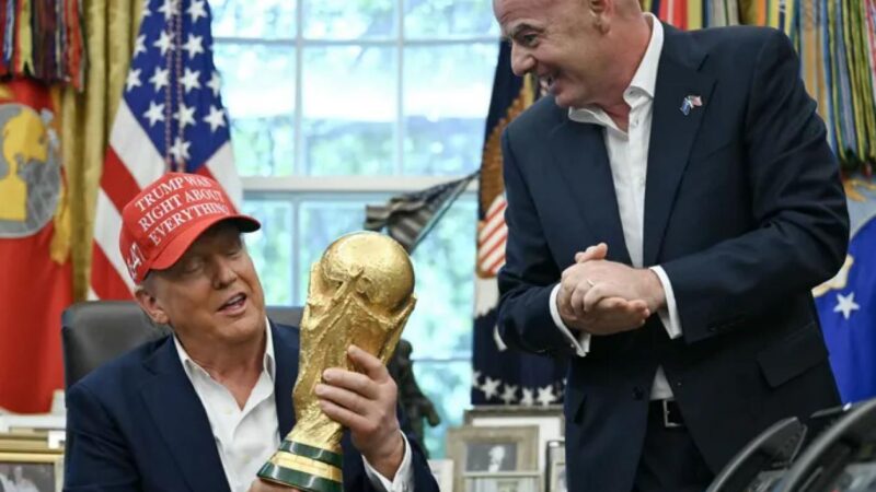« Selon le New York Times, Donald Trump aurait directement appelé Gianni Infantino au sujet de Balogun. »