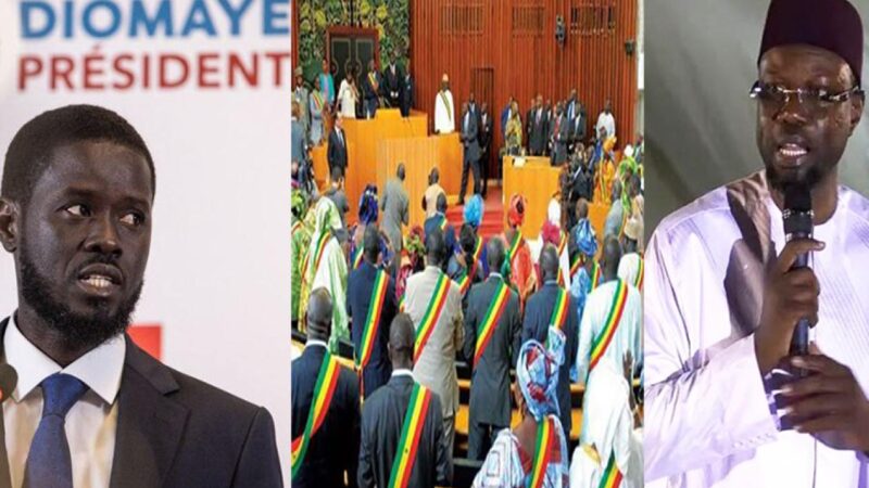 La coalition Diomaye Président répond aux menaces de motion de censure d&rsquo;Ousmane Sonko