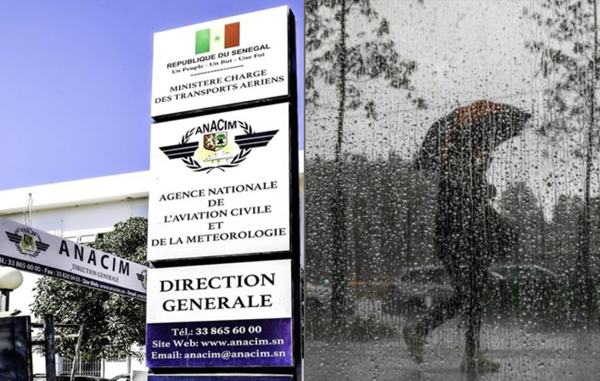 Météo : L&rsquo;ANACIM annonce de fortes pluies et des orages  ce week-end