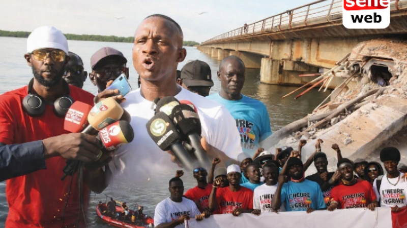 Ziguinchor : Le collectif déverse leur colère après l&rsquo;ajournement du chantier du second pont de Tobor