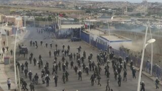 Nouveaux affrontements à la frontière Maroc-Melilla après des tentatives de passage