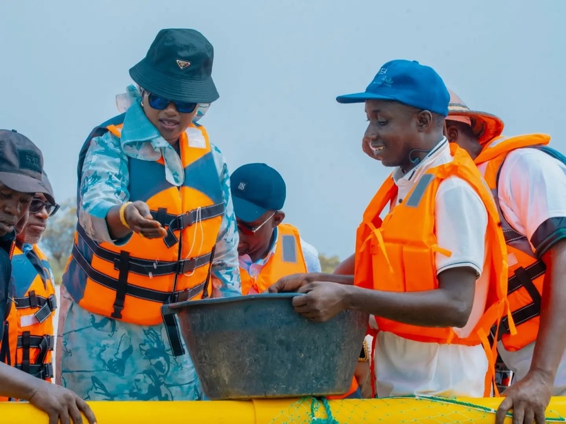 Souveraineté alimentaire : Amy Mara Dièye lance une offensive aquacole à Gaya