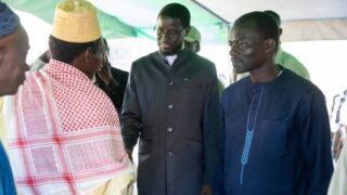 Ndiaganiao : le Président Bassirou Diomaye Faye présent aux obsèques de Demba Sène dans son village natal