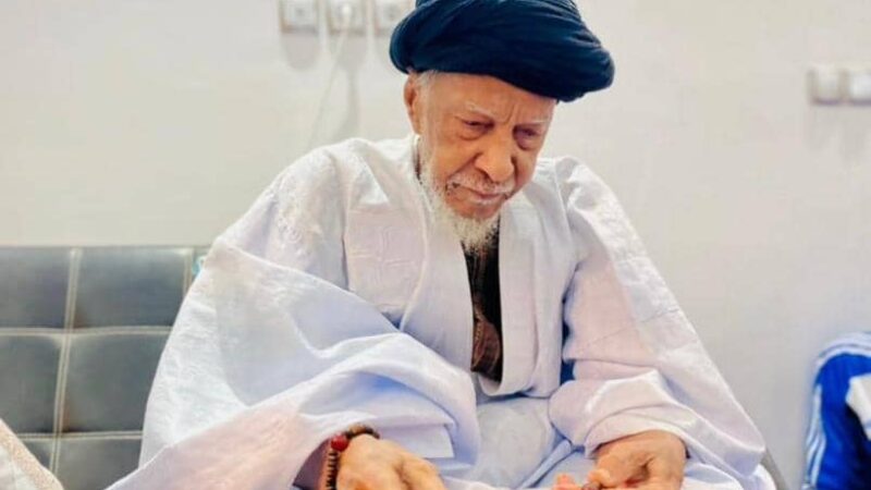 Nécrologie : Le khalife Général des Khadres, Cheikhna Cheikh Saadbou Aïdara, n&rsquo;est plus!