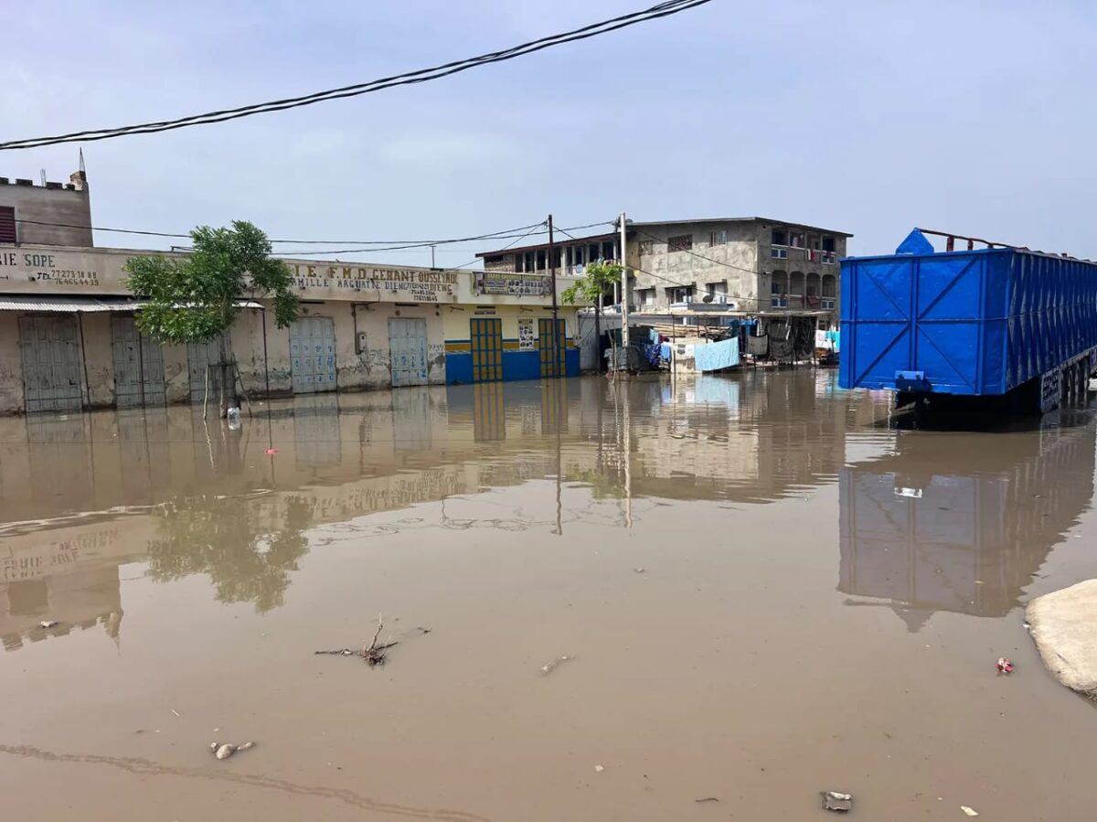 Fortes pluies à Touba : 39 millimètres enregistrés samedi, les inondations refont surface