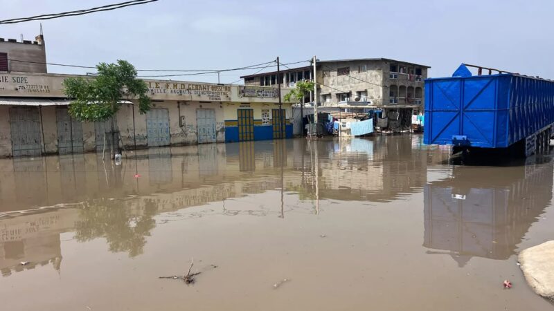 Fortes pluies à Touba : 39 millimètres enregistrés samedi, les inondations refont surface