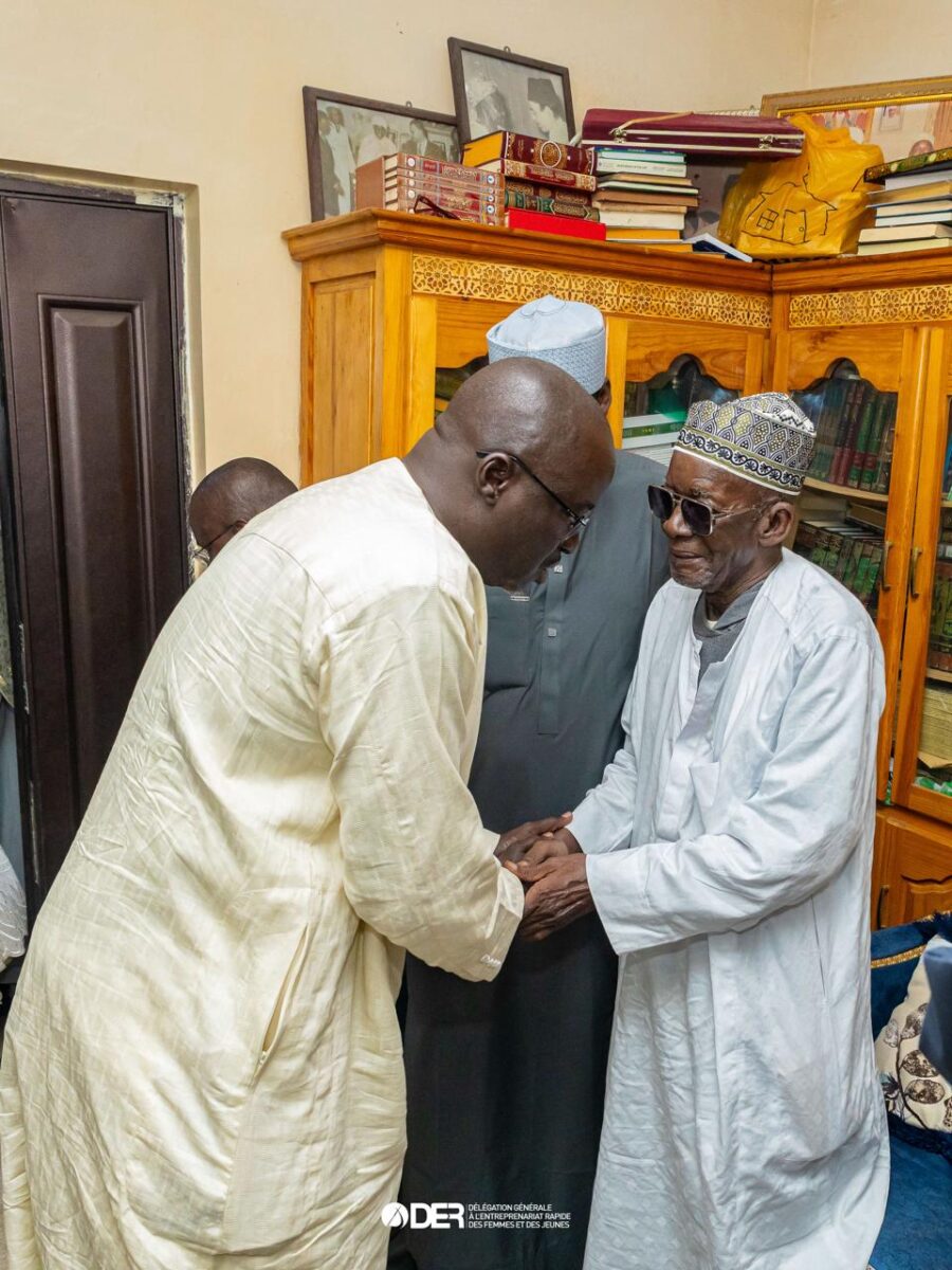 Visite à Tivaouane et Médina Baye : le Dr Abdoulaye Niane réaffirme l’engagement de la DER/FJ aux côtés des foyers religieux