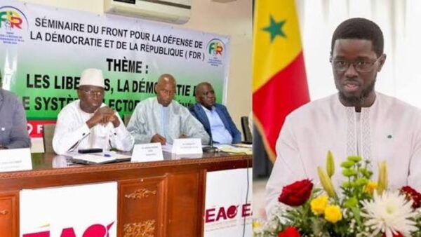 Elections locales: le FDR dénonce des retards et réclame un calendrier électoral clair