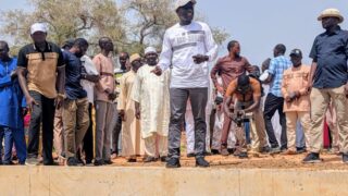 Djolof : Idrissa Samb au chevet des sinistrés de Linguère après une visite du pont de Thylla