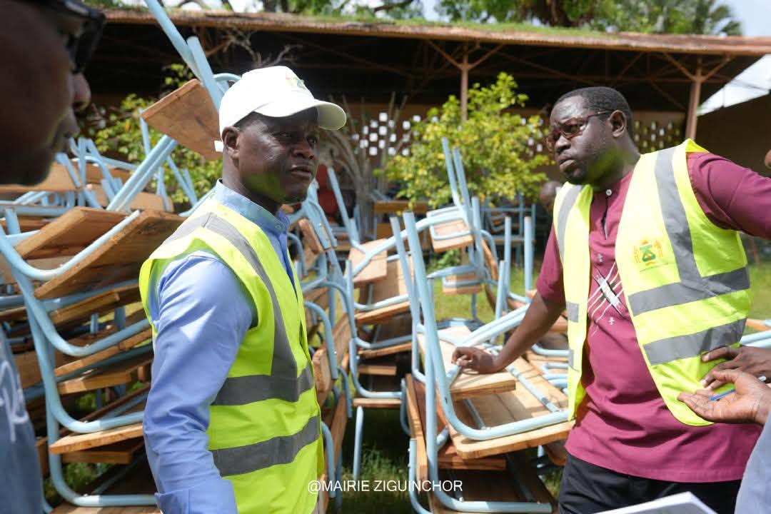 Modernisation et sécurité à Ziguinchor : La municipalité accélère ses grands chantiers de rentrée