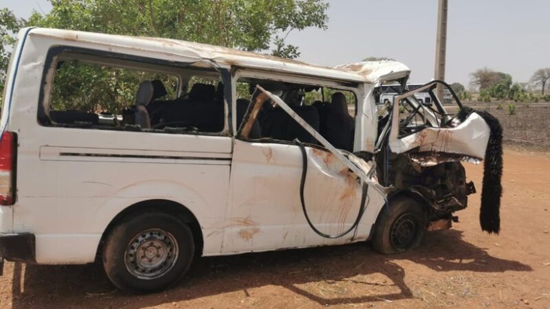 Louga : Quatre morts et sept blessés graves dans un accident de minicar