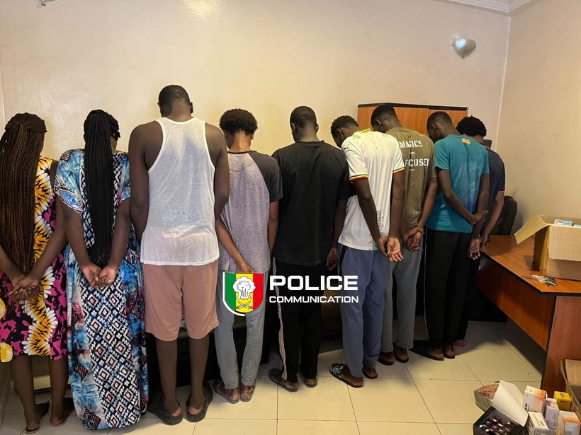 « Trafic de stupéfiants et médicaments illicites » : Neuf personnes déférées au parquet par le Commissariat spécial du tourisme