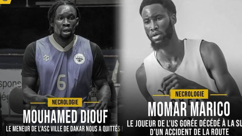 Basketball : l’US Gorée endeuillée après le décès d’un deuxième joueur dans le même accident