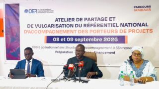 Entrepreneuriat : la DER/FJ veut harmoniser l’accompagnement des femmes et des jeunes entrepreneurs avec le projet Parcours Jambaar