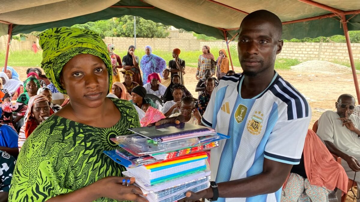 Éducation à Malicounda : PAREL transforme les promesses en cahiers et trace l’avenir de 200 enfants à Ngogom