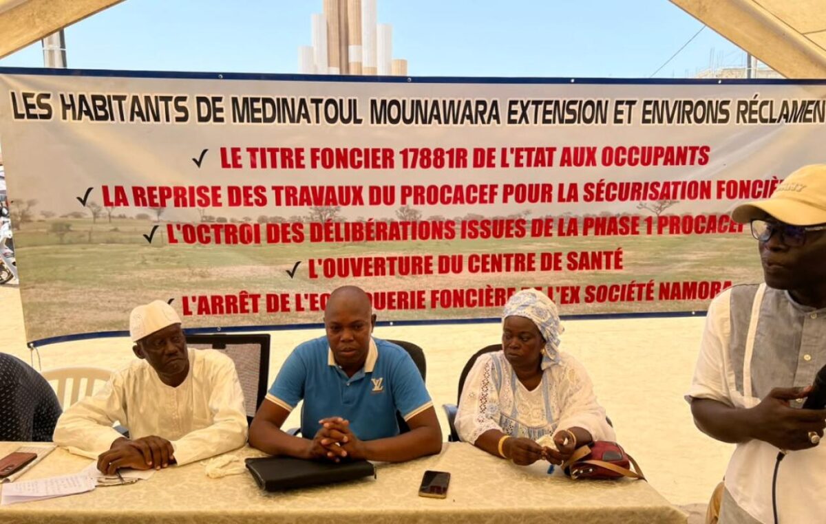 Tivaouane Peulh : les habitants de Médinatoul Mounawara Extension montent au créneau pour sécuriser leurs terres