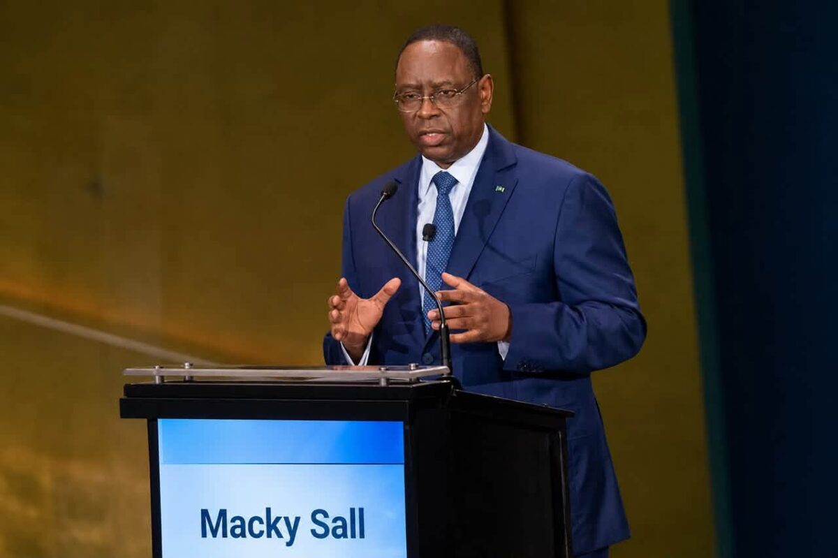 Archives: Macky Sall au siège de l’ONU, lors du débat entre les candidats au poste de Secrétaire général de l’Organisation, organisé par l’Assemblée générale le 23 juillet 2026