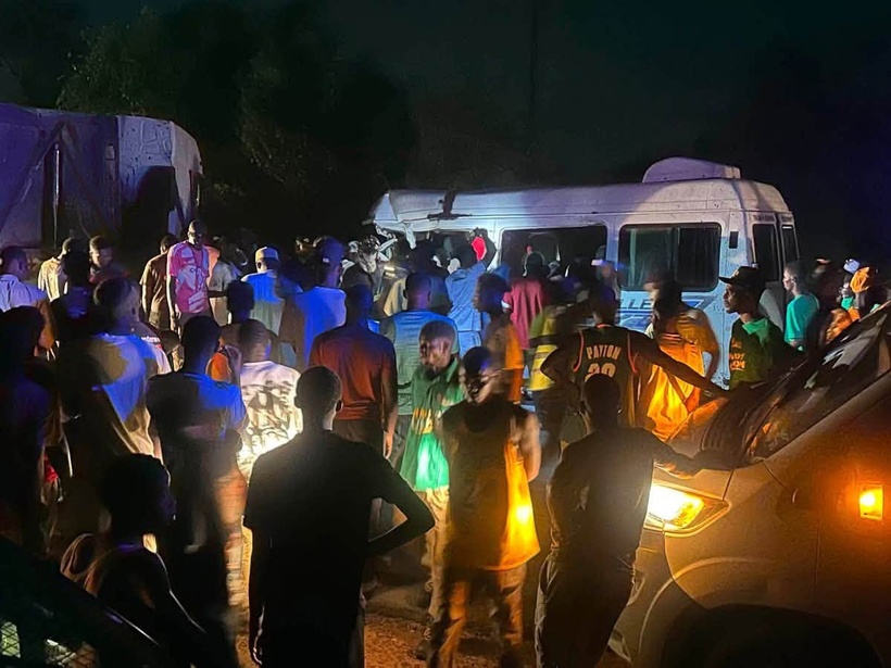 Axe Ndande-Kébémer : Six morts et plusieurs blessés dans une collision frontale entre un camion et un minicar