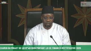 Ousmane Sonko Président Assemblée Nationale lors de la séance plénière du 27 Octobre 2026 sur le Projet de Loi de Finance Rectificative