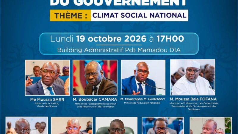Sénégal : le gouvernement appelle les syndicats au dialogue face à la menace d’une grève générale de 72 heures