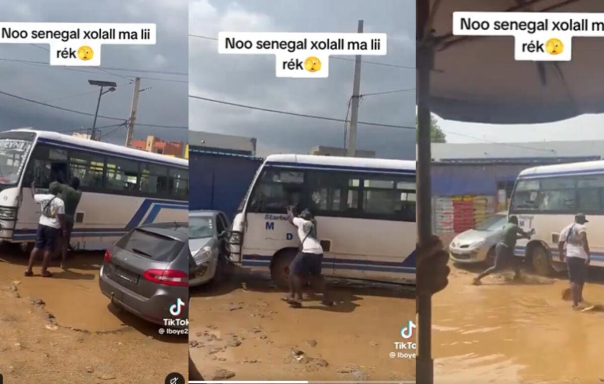 Pikine-Guédiawaye : l’homme filmé en train de saccager un bus Tata placé sous mandat de dépôt