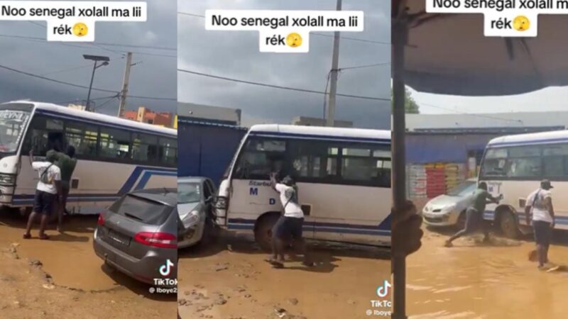 Pikine-Guédiawaye : l’homme filmé en train de saccager un bus Tata placé sous mandat de dépôt