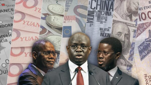 Dette du Sénégal : 27 132 milliards FCFA sur la table, la Chine et la France parmi les principaux créanciers
